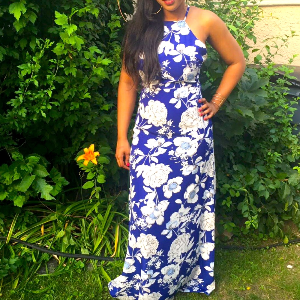 Long Floral Dress
